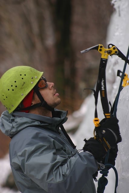 Ice climbing. Image via spock1.