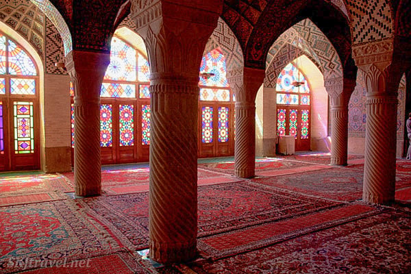 Nasir-al-Molk mosque in Shiraz