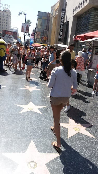 Hollywood Boulevard’s Walk of Fame