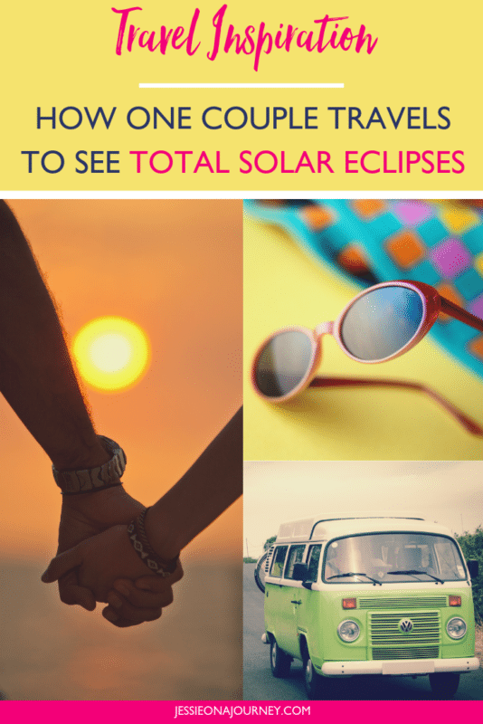 Looking for inspiration for your couple travel goals? Here’s how one couple combined their passion for travel with purpose by chasing total solar eclipses around the world and starting an astronomy travel business. Talk about finding a job you love (with someone you love!). 
