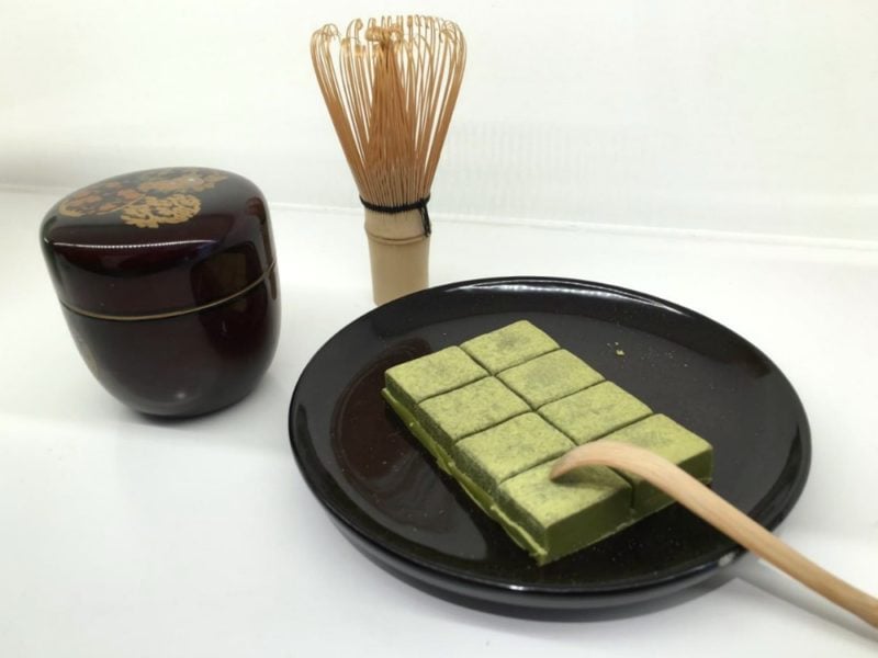 Matcha chocolates at Royce Chocolate on Bleeker Street in the West Village NYC