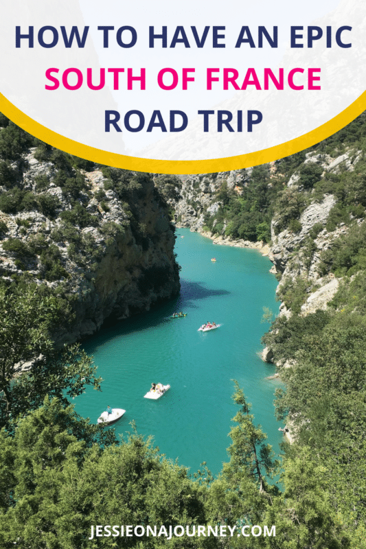 driving tour of southern france