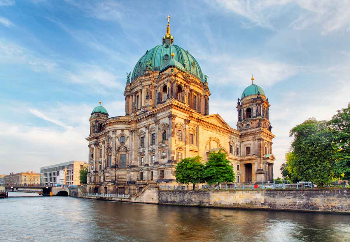 A photo of Berlin Cathedral, Germany.
