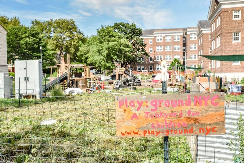 visiting playgrounds is one of the best things to do on Governors Island NYC