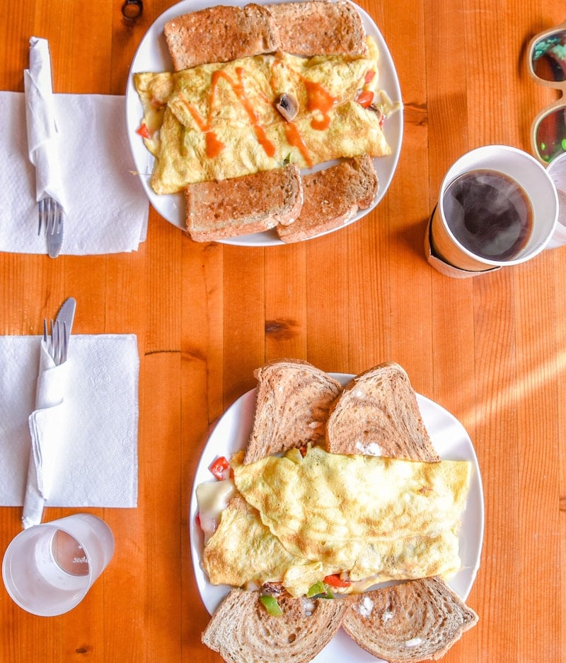 things to do in dutchess county - breakfast omelette