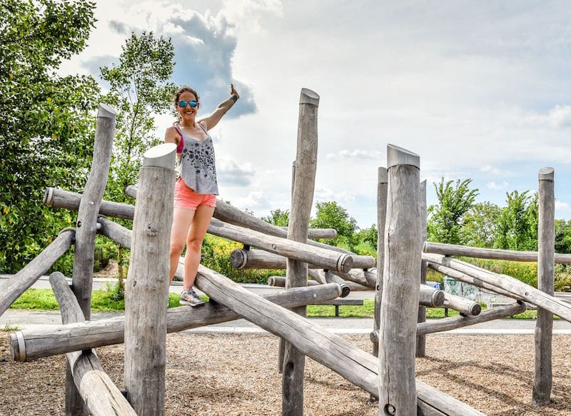 visiting playgrounds is one of the top things to do on Governors Island NYC