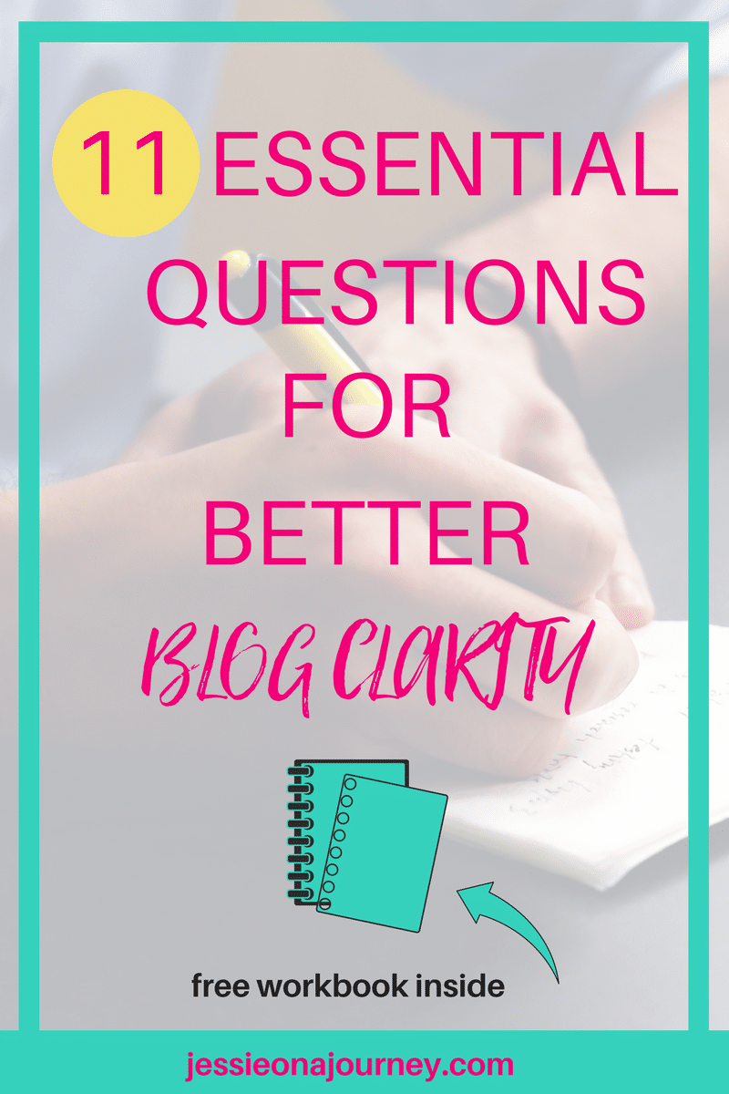 Wondering how to be a blogger that actually makes money? These 11 questions will help you get setup for success by providing crystal blog clarity! 