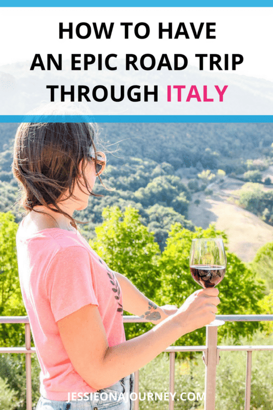 A guide sharing how to have an epic road trip through Italy, from Milan to the Amalfi Coast