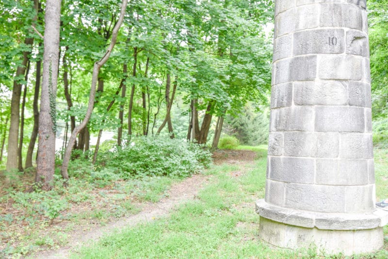 Old Croton Aqueduct Trail Near NYC