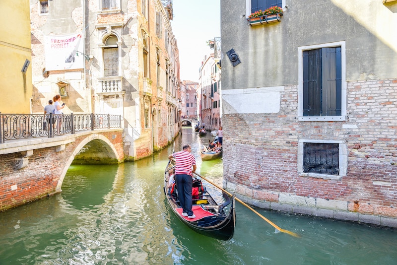 Venice is Famous for Riding the Gondolas