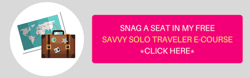 savvy solo traveler email course