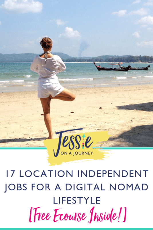 These 17 location independent jobs are perfect for those craving the digital nomad lifestyle. Learn how to become a travel blogger, traveling Pilates instructor, yacht crew member and more! * * * #digitalnomad #locationindependent #jobs #careers #traveljobs #remotejobs #travelblogger #blogger #blogging #nomad #nomadiclifestyle