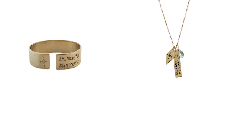 coordinates jewelry makes for the best New York souvenirs