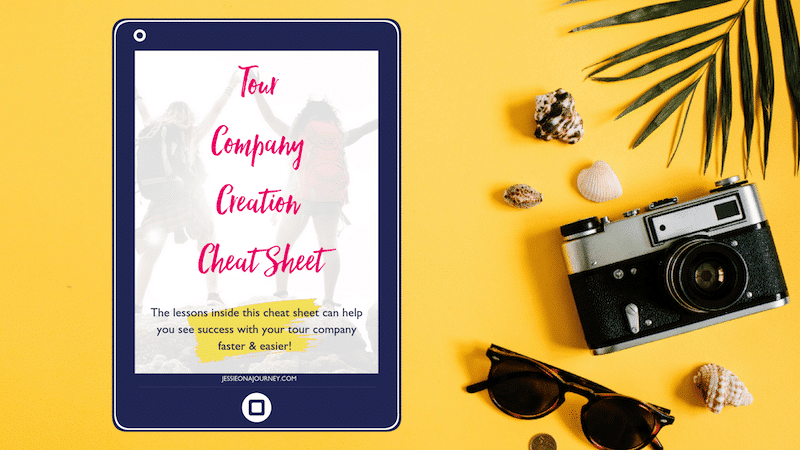 how to start a tour company cheat sheet