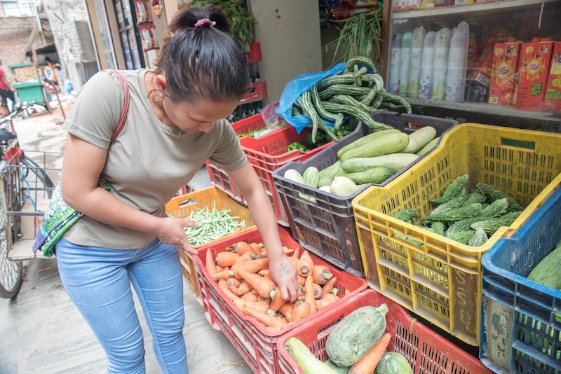 food shopping in kathmandu