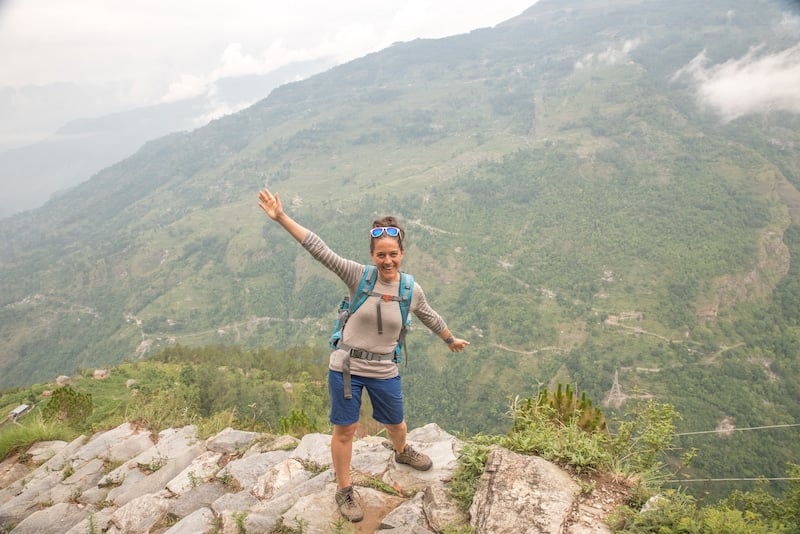 trekking in nepal 
