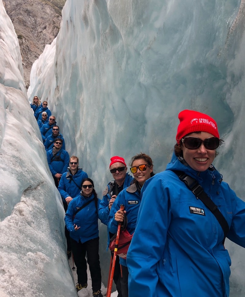  Franz Josef glacier in New Zealand