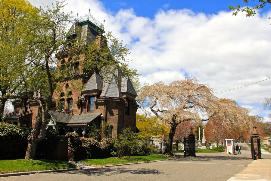 The Green-Wood Cemetery in Brooklyn is a uniquely New York attraction