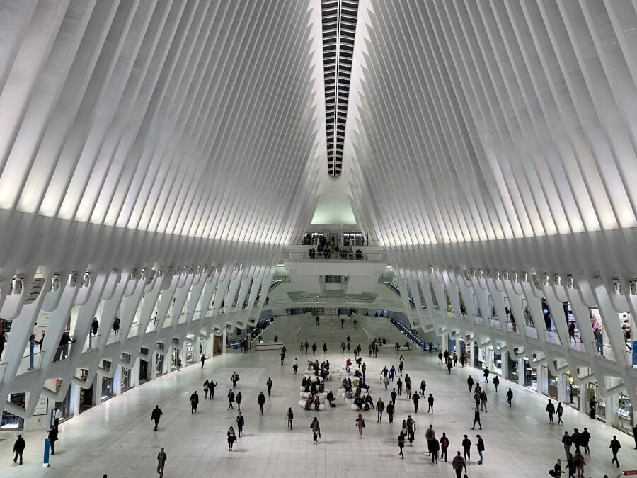 Taking NYC pics at The Oculus NYC