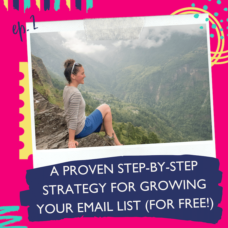 growing your email list as a blogger