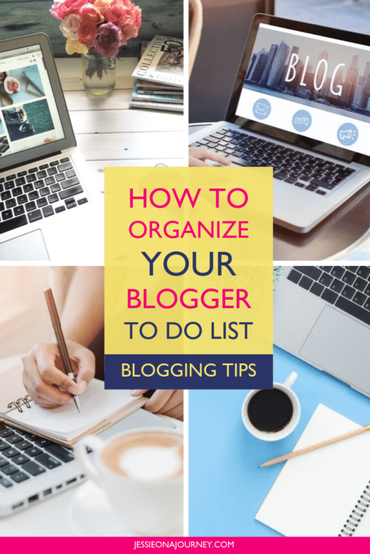 How to Organize your Blogger to do List