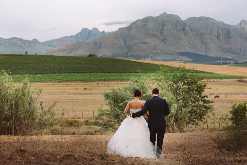 Cal and his wife met in South Korea and they got married in Cape Town.