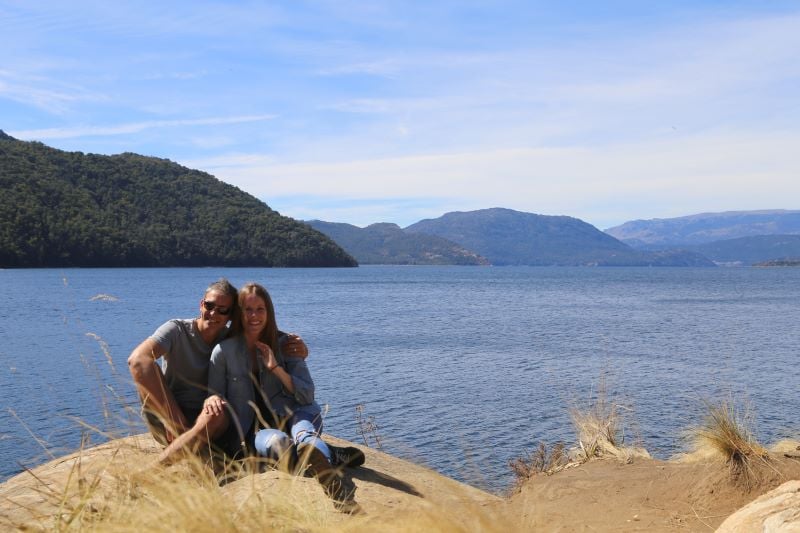 Erin met her partner while venturing out of her comfort zone in Argentina.