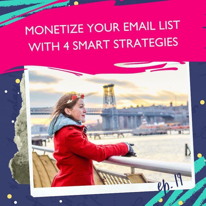 monetize your email list