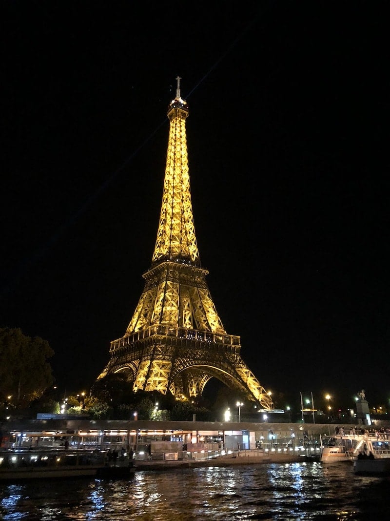 Solo Travel In Paris at night