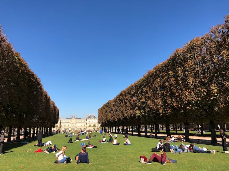 Solo Travel In Paris Luxembourg Gardens