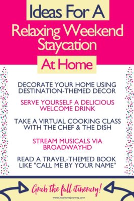 Solo Staycation Ideas For A Relaxing Weekend At Home