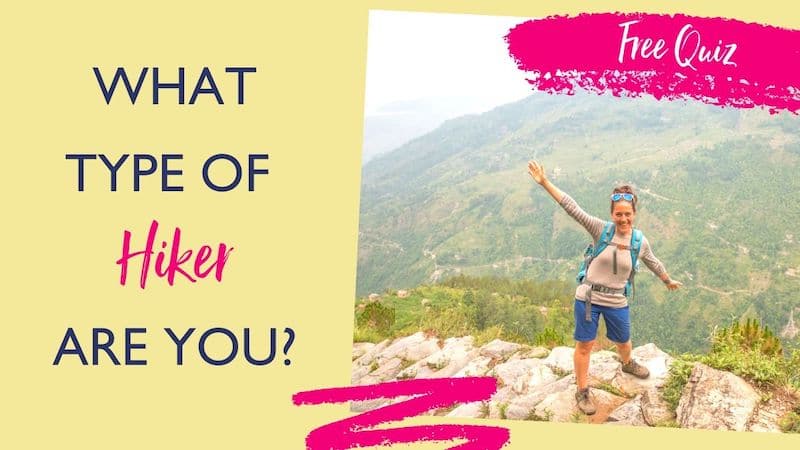hiking personality quiz sharing solo hiking tips