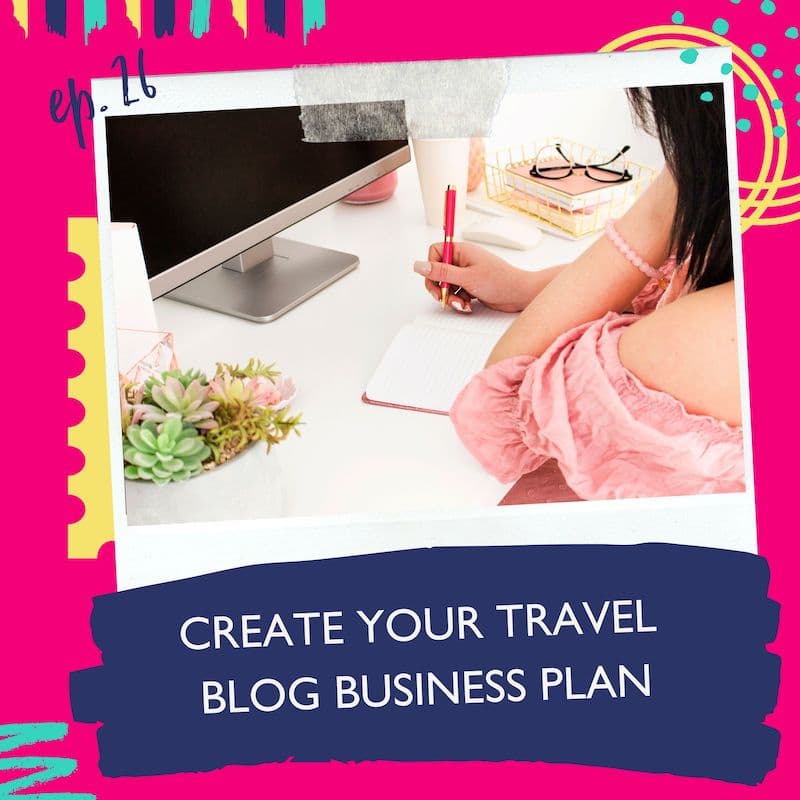 travel blogger business plan