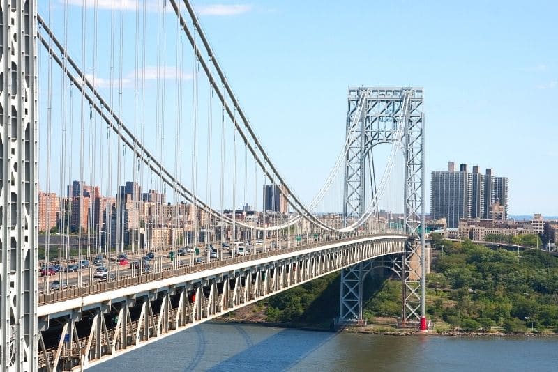 the George Washington Bridge is one of the 25 best bike rides in the world