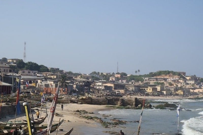 Visiting the Cape Coast in Ghana, West Africa