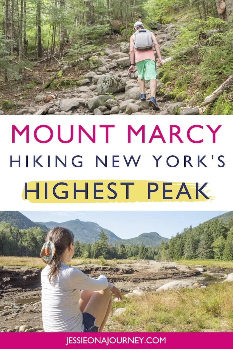 Hiking Mt Marcy in New York