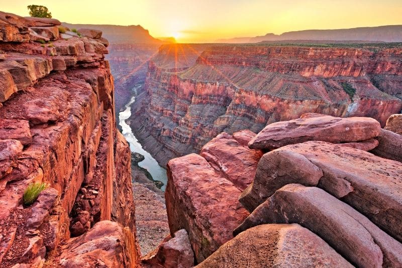 The Grand Canyon, one of the world's top adventure travel destinations