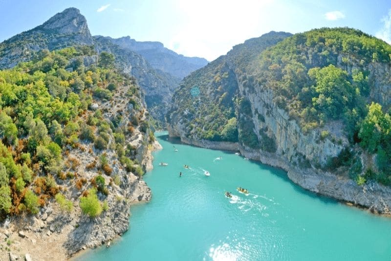 small group travel in Europe's Verdon Gorge, France