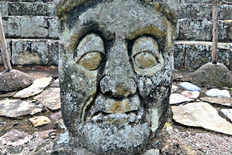 Exploring Copan Honduras ruins while traveling Central America