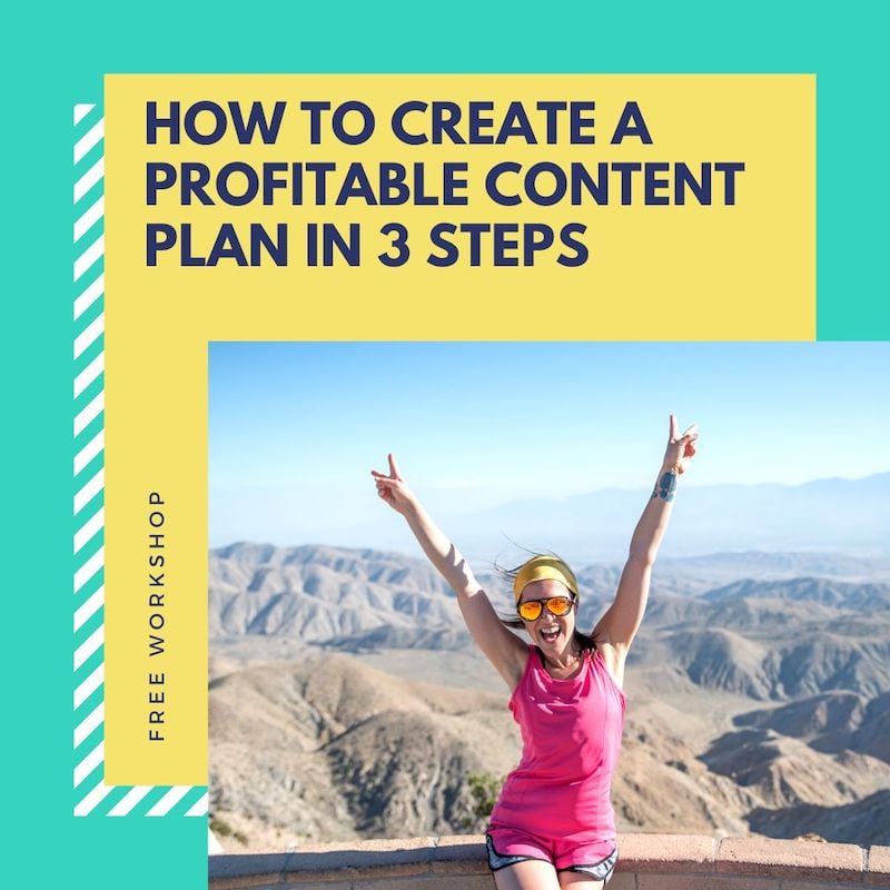 profitable content plan workshop