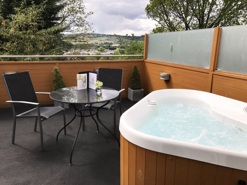 Rocpool Reserve is one of the top hotels in Scotland with hot tubs