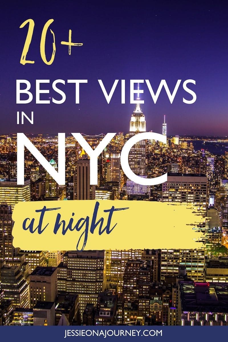 21 Best Views In NYC At Night For A Manhattan Skyline View