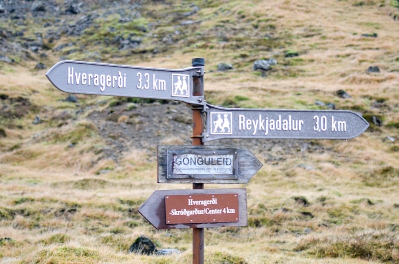 Iceland hiking guide featuring Reykjadalur from Reykjavik