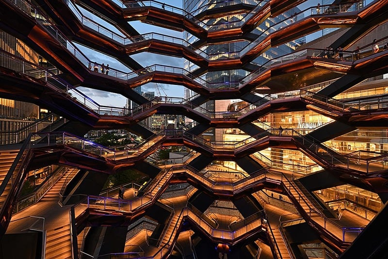 The Vessel at Hudson Yards is one of the most Instagrammable places in New York City