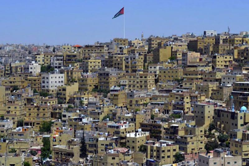 Amman city landscape when visiting Jordan