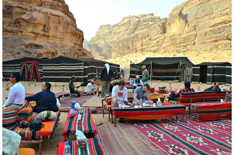 Bedouin camping is one of the top things to do in Jordan