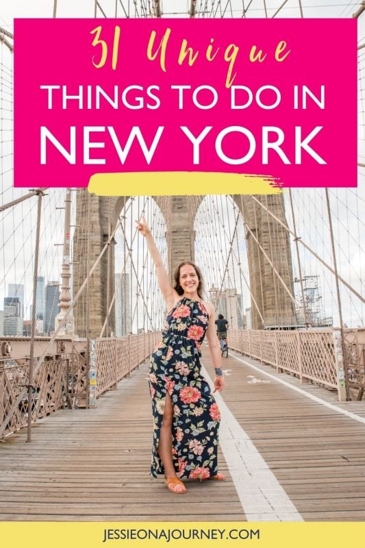 unique things to do in New York