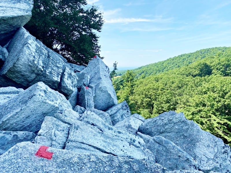 The Hudson Valley's Bonticou Crag is one of the best hikes in Upstate NY