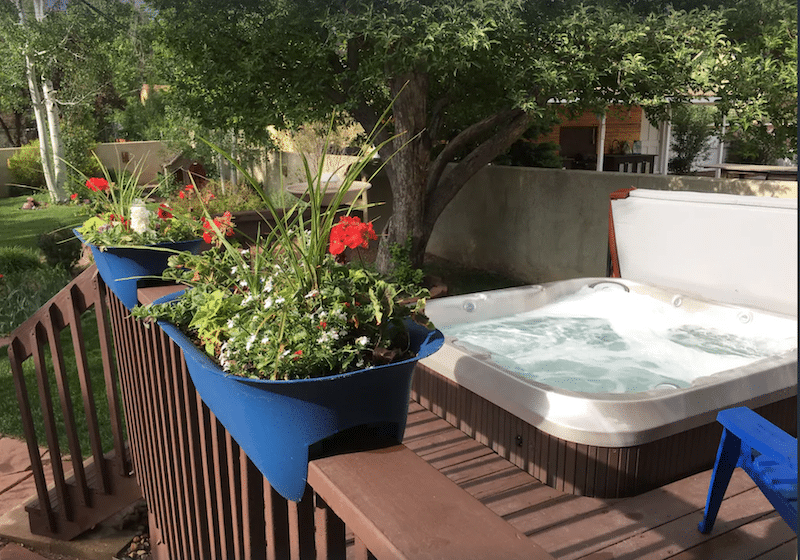 Colorado Springs Airbnb with hot tub