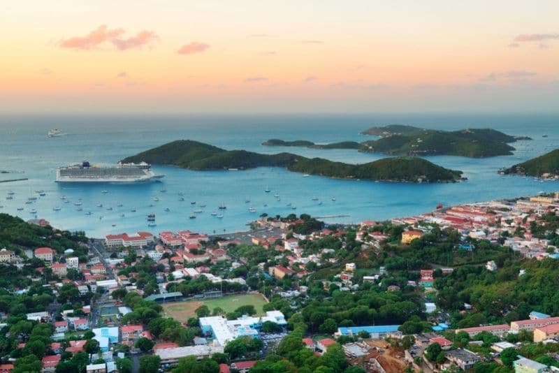 Beautiful Caribbean views in St. Thomas